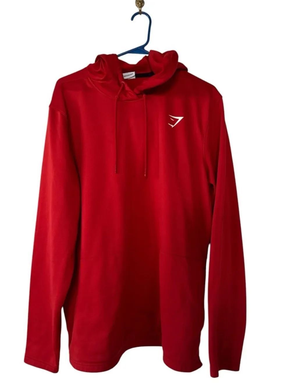 Gymshark Red Men's Performance Hoodie EUC